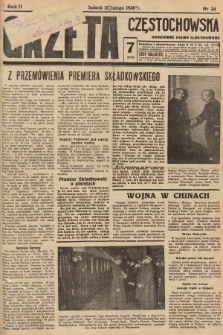 Gazeta Częstochowska : codzienne pismo ilustrowane. 1938, nr 34