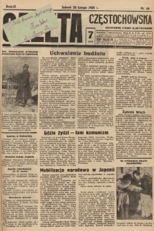 Gazeta Częstochowska : codzienne pismo ilustrowane. 1938, nr 46