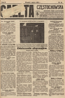 Gazeta Częstochowska : codzienne pismo ilustrowane. 1938, nr 48