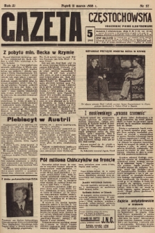 Gazeta Częstochowska : codzienne pismo ilustrowane. 1938, nr 57