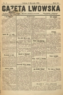 Gazeta Lwowska. 1926, nr 6