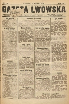 Gazeta Lwowska. 1926, nr 16