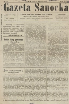 Gazeta Sanocka : tygodnik poświęcony sprawom ziemi Sanockiej. 1905, nr 53