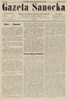 Gazeta Sanocka : tygodnik poświęcony sprawom ziemi Sanockiej. 1905, nr 68