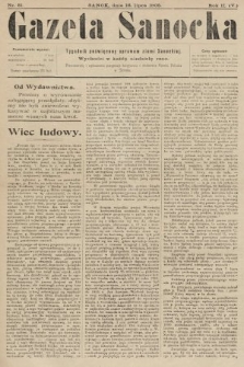 Gazeta Sanocka : tygodnik poświęcony sprawom ziemi Sanockiej. 1905, nr 81