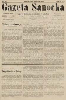 Gazeta Sanocka : tygodnik poświęcony sprawom ziemi Sanockiej. 1905, nr 82