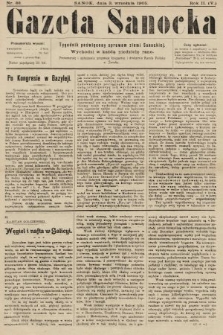 Gazeta Sanocka : tygodnik poświęcony sprawom ziemi Sanockiej. 1905, nr 88