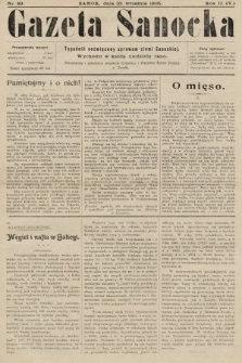 Gazeta Sanocka : tygodnik poświęcony sprawom ziemi Sanockiej. 1905, nr 89