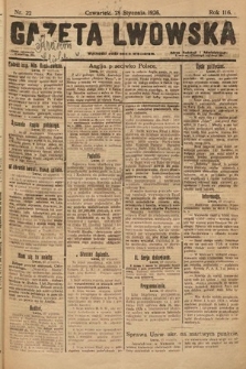 Gazeta Lwowska. 1926, nr 22