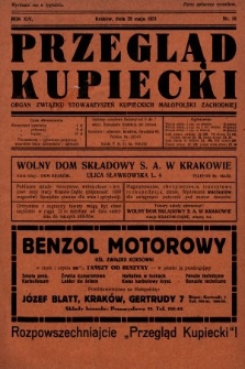 Przegląd Kupiecki : organ Związku Stowarzyszeń Kupieckich Małopolski Zachodniej. 1931, nr 16