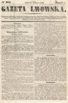 Gazeta Lwowska. 1856, nr 269