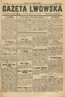 Gazeta Lwowska. 1926, nr 46