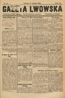 Gazeta Lwowska. 1926, nr 47