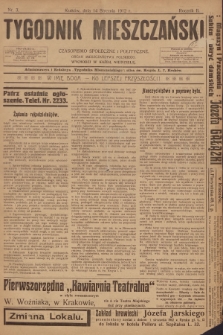 Tygodnik Mieszczański : czasopismo społeczne i polityczne : organ mieszczaństwa polskiego. 1912, nr 3