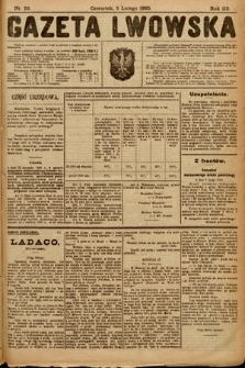 Gazeta Lwowska. 1920, nr 28