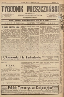 Tygodnik Mieszczański : organ Klubu Rękodzielniczo-Mieszczańskiego. 1912, nr 24