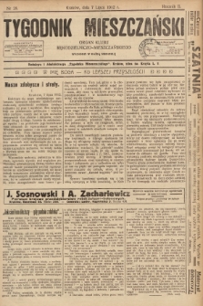Tygodnik Mieszczański : organ Klubu Rękodzielniczo-Mieszczańskiego. 1912, nr 28