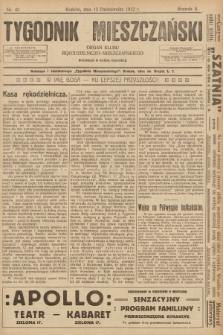 Tygodnik Mieszczański : organ Klubu Rękodzielniczo-Mieszczańskiego. 1912, nr 42