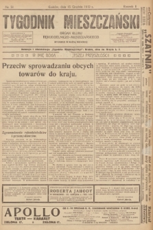Tygodnik Mieszczański : organ Klubu Rękodzielniczo-Mieszczańskiego. 1912, nr 51