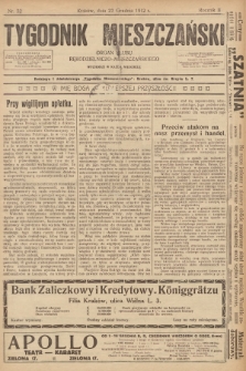 Tygodnik Mieszczański : organ Klubu Rękodzielniczo-Mieszczańskiego. 1912, nr 52