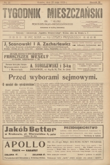 Tygodnik Mieszczański : organ Klubu Rękodzielniczo-Mieszczańskiego. 1913, nr 21
