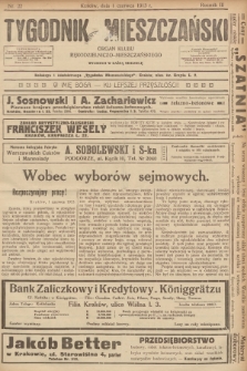 Tygodnik Mieszczański : organ Klubu Rękodzielniczo-Mieszczańskiego. 1913, nr 22