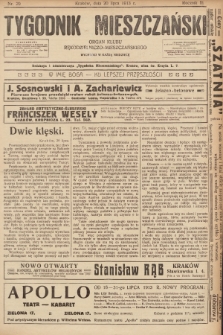 Tygodnik Mieszczański : organ Klubu Rękodzielniczo-Mieszczańskiego. 1913, nr 29