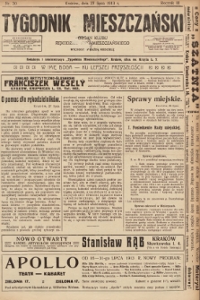 Tygodnik Mieszczański : organ Klubu Rękodzielniczo-Mieszczańskiego. 1913, nr 30