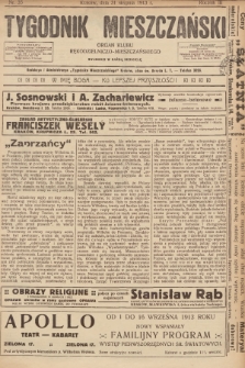 Tygodnik Mieszczański : organ Klubu Rękodzielniczo-Mieszczańskiego. 1913, nr 35