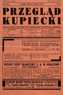 Przegląd Kupiecki : organ Związku Stowarzyszeń Kupieckich Małopolski Zachodniej. 1930, nr 2