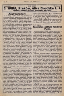 Przegląd Kupiecki : [organ Krakowskiego Stowarzyszenia Kupców. 1922], nr 34