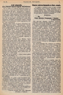 Przegląd Kupiecki : [organ Krakowskiego Stowarzyszenia Kupców. 1922], nr 36