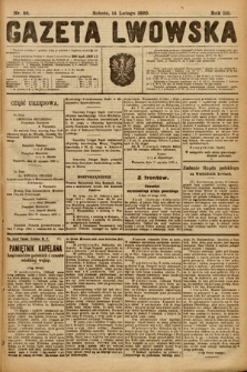 Gazeta Lwowska. 1920, nr 36