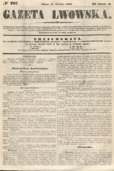 Gazeta Lwowska. 1856, nr 297