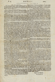 Nowiny Polityczne Polskie. 1863, nr 4