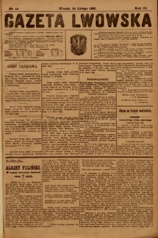 Gazeta Lwowska. 1920, nr 44