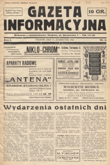 Gazeta Informacyjna. 1938, nr 2
