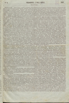 Wiadomości z pola bitwy. 1863, nr 3