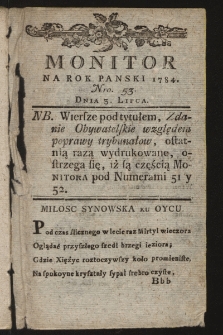 Monitor. 1784, nr 53