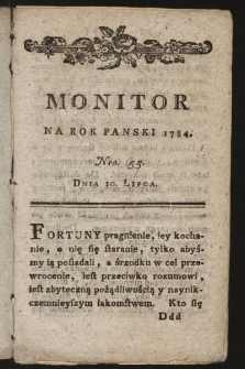 Monitor. 1784, nr 55