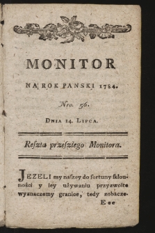 Monitor. 1784, nr 56