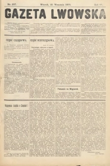 Gazeta Lwowska. 1905, nr 207