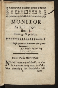 Monitor. 1770, nr 1
