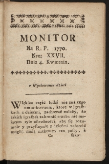 Monitor. 1770, nr 27