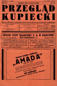 Przegląd Kupiecki : organ Związku Stowarzyszeń Kupieckich Małopolski Zachodniej. 1929, nr 14