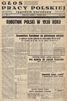 Głos Pracy Polskiej : tygodnik narodowy. 1939, nr 1