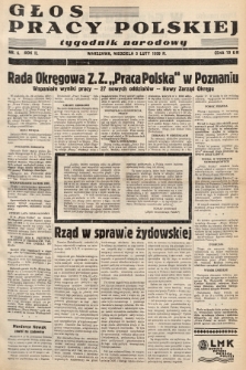 Głos Pracy Polskiej : tygodnik narodowy. 1939, nr 6