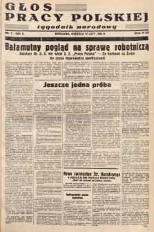 Głos Pracy Polskiej : tygodnik narodowy. 1939, nr 7