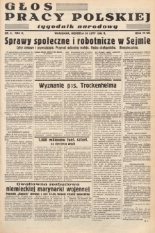 Głos Pracy Polskiej : tygodnik narodowy. 1939, nr 9