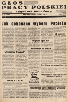 Głos Pracy Polskiej : tygodnik narodowy. 1939, nr 11